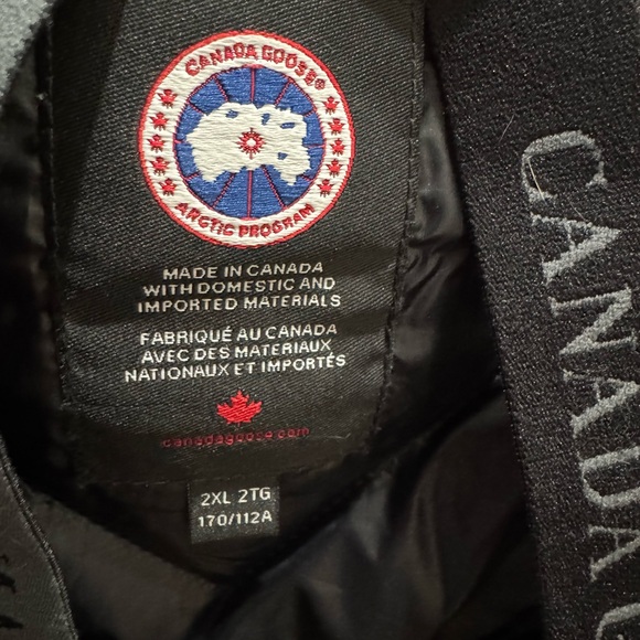 Canada Goose Black Label Cypress Jacket 2X - Picture 10 of 12